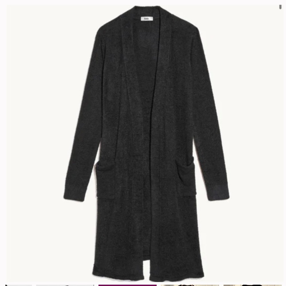 KNIX Black Cozzy Long Cardigan